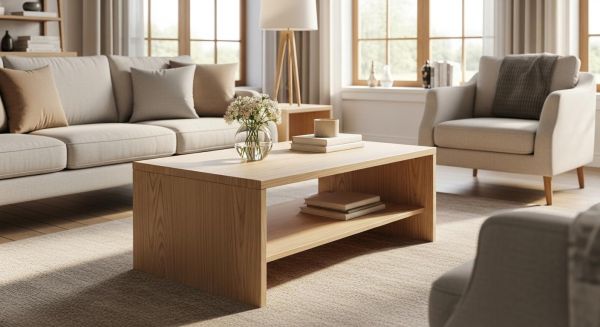 Pourquoi les tables basses en bois subliment-elles l'ambiance de votre salon ?